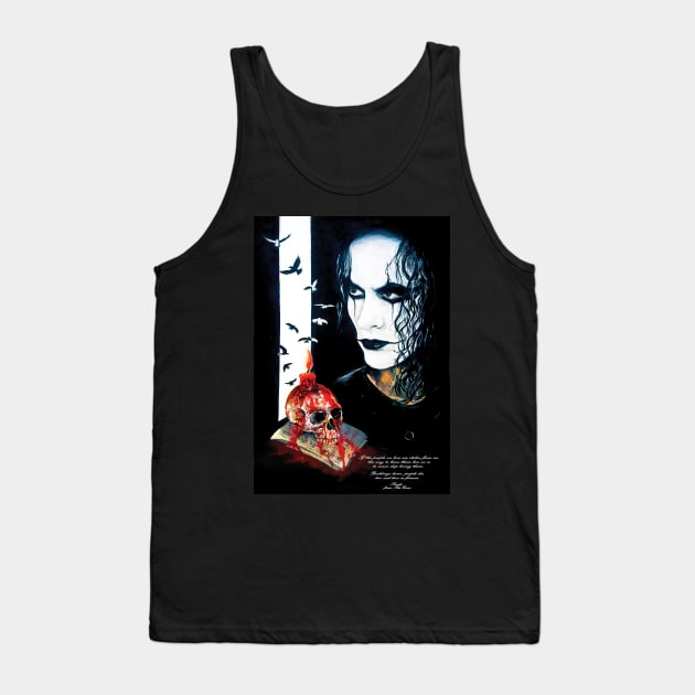 The Crow Tank Top by cenoskinz